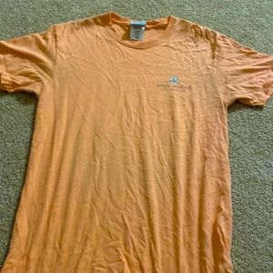 Coral Orange Simply Southern Tee